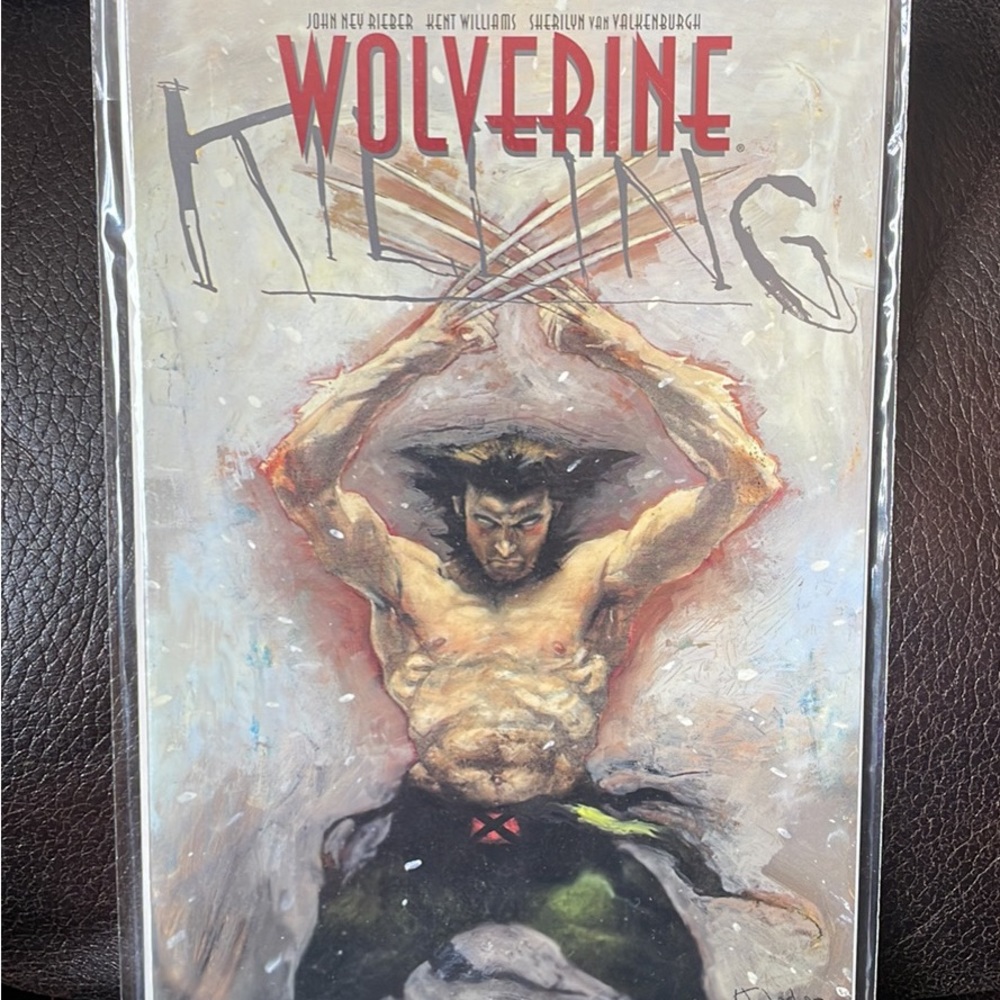 Wolverine killing comic book